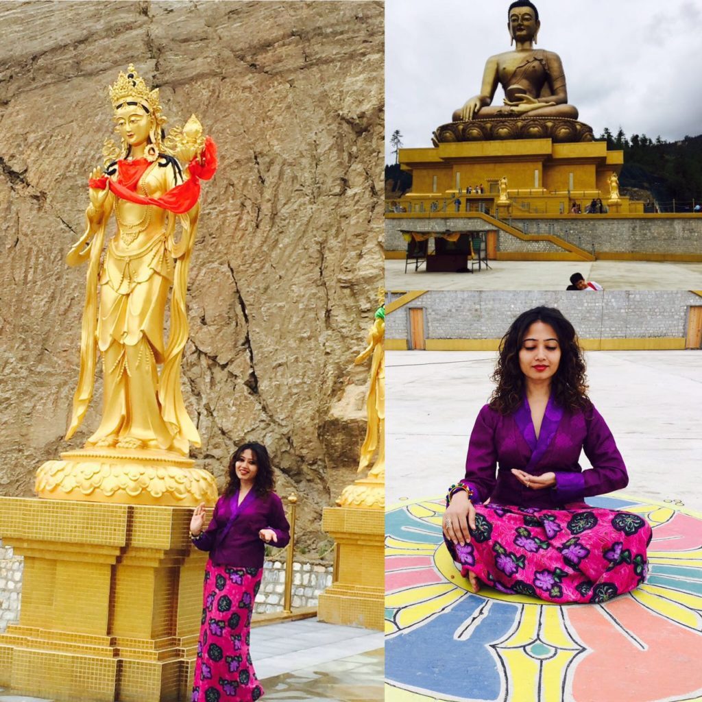 Feeling Devine at Buddha Point, Timpu, Bhutan